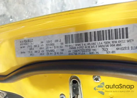 2016 Ram 1500 Sport from USA, damaged, VIN 1C6RR7MT7GS315720